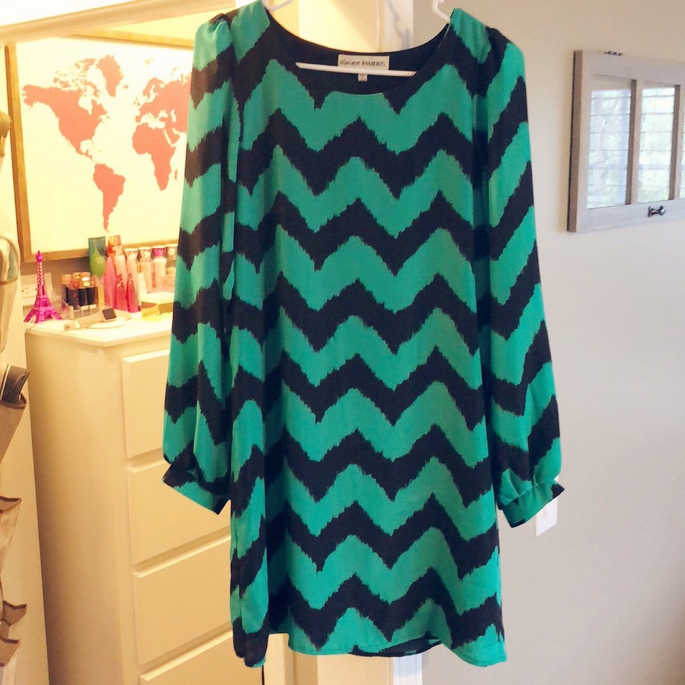 Almost Famous Chiffon Mini Dress